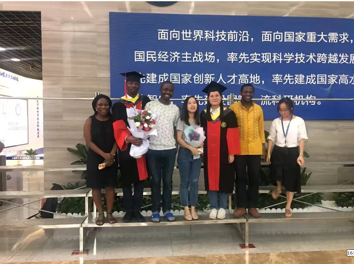 Members of Nigerians in Shenzhen at a community gathering